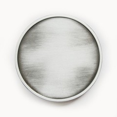 Antique Brushed Silver Round Blank Belt Buckle for Engraving also Stock in US