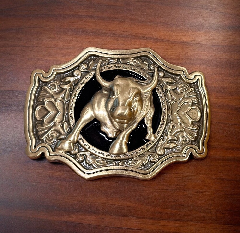 Belt Buckle for Men Western Rodeo Cowboy Solid Brass For Belt 1.5&Prime; (Buckle Only)