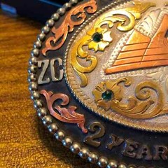 Frontier Brand WSQHA Q.H. Quarter Horse 2 Year Old Mares Trophy Belt Buckle