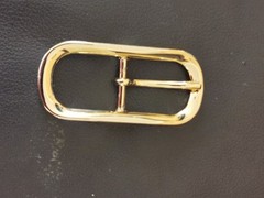BELT BUCKLES 10993 2.5&Prime;X1&Prime; Gold Plated Made in Italy