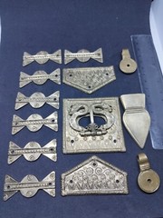 Handmade Roman belt elements