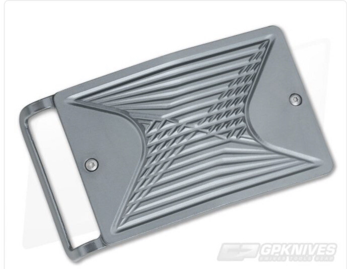 CRKT 5270BELT Tighecoon Belt Buckle Brian Tighe Design Embossed Aluminum Alloy