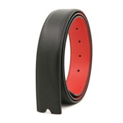 Genuine Leather Belt Men Automatic Replacement Belt Strap No Buckle Double-sided