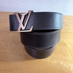 Louis Vuitton Pre-Owned Belt Suntulle Initial Utah Leather