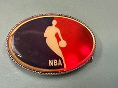 NBA Basketball Player Led Light Flashing Belt Buckle W/ Fresh Battery!