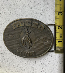 1976 Winchester Koleaco Vintage RODEO #1 SPORT Belt Buckle