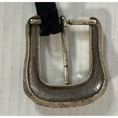 Unbranded Belt Buckle Unisex OS Silver Western Engraved Rope Edge