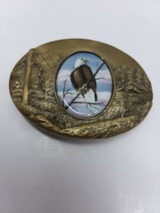 Artistic lnpression EAGLE belt buckle designed by Julie Zsupnik, 2004