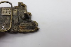 Vintage 1981 American Buckle Co. Train Engine #165 Belt Buckle Made in USA