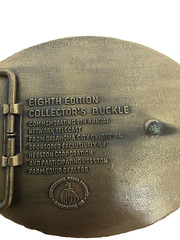 National Finals Rodeo 1992 Belt Buckle Hesston Commemorative New Shrink Wrapped