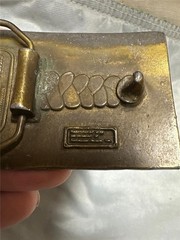 Vintage Anheuser Busch Inc Belt Buckle by CDC Metal Works Colorado