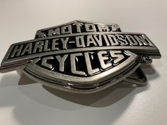 Harley-Davidson Classic Bar&Shield Icon belt buckle.Antique nickel.#99593-08VM.