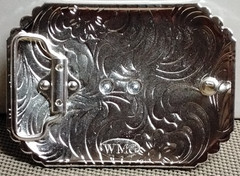 BULL RIDING COWBOY Western Belt Buckle Hebilla Vaquera Con Toro