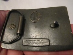 VINTAGE KEEP ON CAMPING BELT BUCKLE – GW-15