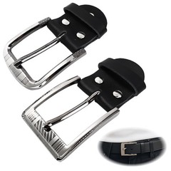 2 pieces belt buckle men, belt buckles for men leather, belt buckle…
