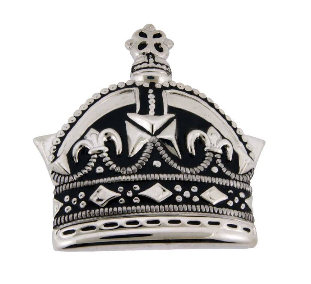 New Men Women Papa Silver Star Crown Belt Buckle Western Cowgirl Antiqued Finish