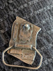 1991 Patriotic Flag Belt Buckle #1981 by The Great American Buckle Co. USA