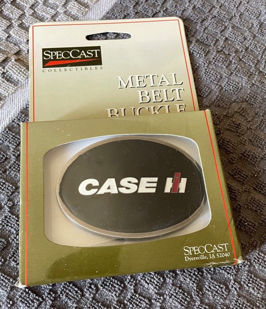 Spec cast Case metal belt buckle new in package