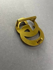 Gold GG 35mm G Belt Buckle 1.3« 