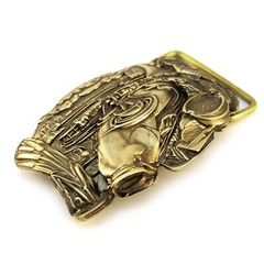 Brass belt buckle Catfish, fisherman belt buckle, fisherman gift, hunting
