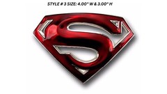 Superman Belt Buckle DC Comics halloween Costume Party Cosplay Fashion Men Women