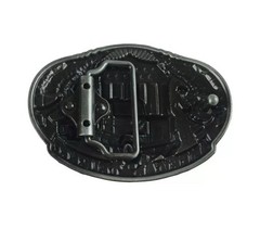American Trucker Western Belt Buckle