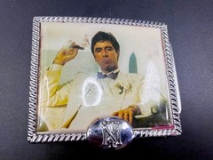 Scarface Movie Al Pacino Tony Montana Cigar Photo Universal Studios Belt Buckle