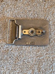 Vintage 1990&rsquo;s Belt Buckle Pavemark Corporation Quality Improvement Award CD Hit