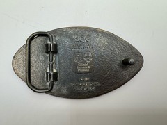 VINTAGE 1979 MINNESOTA VIKINGS BELT BUCKLE OFFICIAL LICENSED PRODUCT