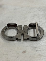 Ferragamo Gancini Silver Double Ring Belt Buckle Made in Italy Buckle Only