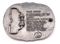 Hesston Collectors Belt Buckle 25th Anniversary National Finals Rodeo 1983