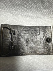 Two Vintage Brass Winchester Repeating Arms Belt Buckles New Haven Conn