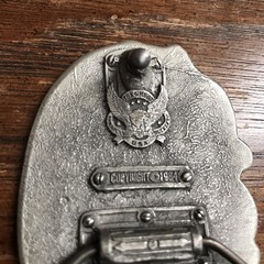 « I&rsquo;d Rather Be Bowling » Belt Buckle – Great American Buckle Co – Vintage 1984