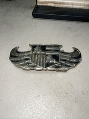 TRUCKER GIRL CREST BELT BUCKLE With BOTTLE OPENER METAL