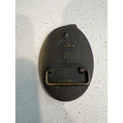 Vintage Corvette Brass belt buckle Award Design Metals