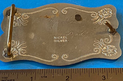 Vintage Cowboy Horse Pony Rider Western Style Belt Buckle