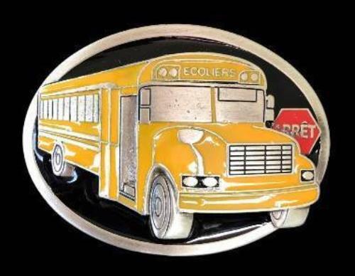 Boucle De Ceinture Chauffeur Autobus D&rsquo;Ecole French School Bus Driver Belts Buck