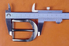 Metal Square Single Prong Pin Belt Buckle Fits 40MM Tongue Leather Belts Straps