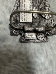 End Of The Trail Arrowhead Chief Joseph Belt Buckle 1988 Siskiyou