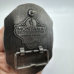 Pendleton Whisky Belt Buckle Let’er Buck 2020 Montana Silversmiths Western