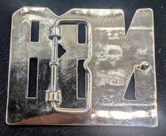 NRA Active Member Metal Belt Buckle National Rifle Association Black Tarnished
