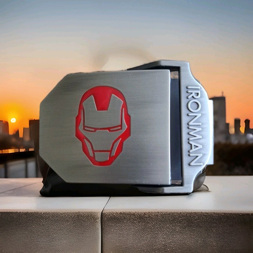 IRONMAN- Alloy Metal Belt Buckle – Marvel COMICS