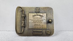 Jack Daniels Belt Buckle Mens Old No 7 Tennessee Whiskey Vintage 1993 USA