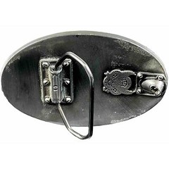 Bull Elk NRA WITTINGTON CENTER SPONSOR BELT BUCKLE Estate Western Cowboy Vintage