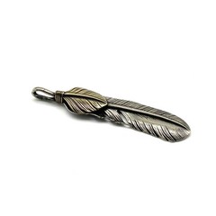 2pcs/Set Brass Charm Feathers Decoration Accessories Jewelry lot
