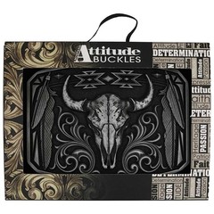 Montana Silversmiths Legend & Pride Buckle