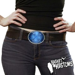 Magic Geometry Belt Buckle – Metatron&rsquo;s Cube Esoteric Handmade Buckle – 38