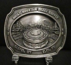 Rocky Mountain Brake Supply Industrial Clutch 1993 Belt Buckle Casper WY Elko NV