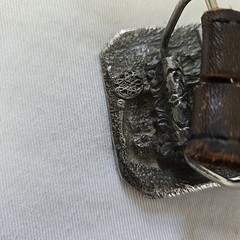 VTG 1983 Siskiyou Belt Buckle Let The Glory Of The Lord Endure Forever Paradise