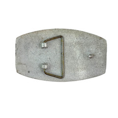 Vintage Tracker Marine Safety Award Curved Metal Belt Buckle
